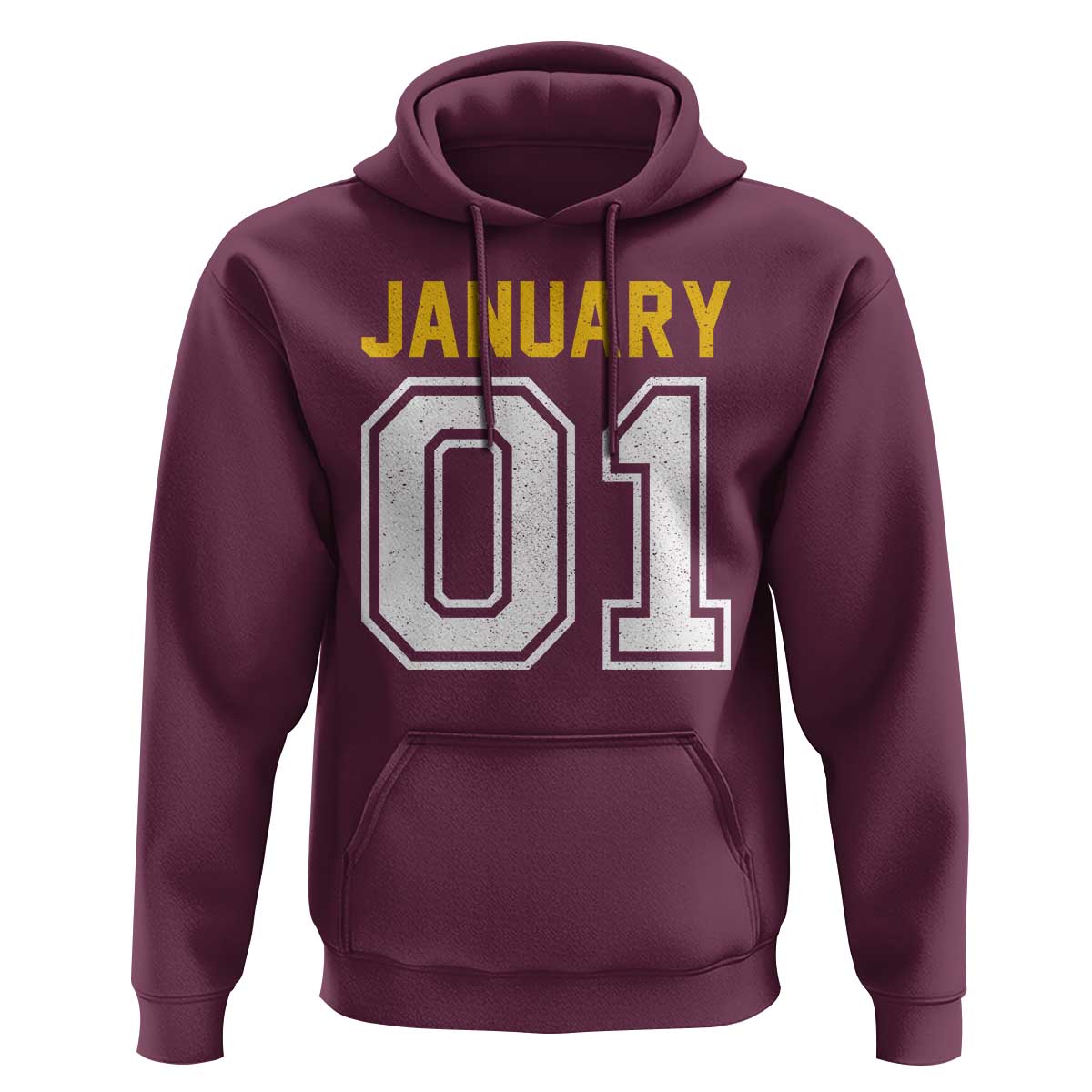 Funny January 01 New Years Eve Party Hoodie - Wonder Print Shop