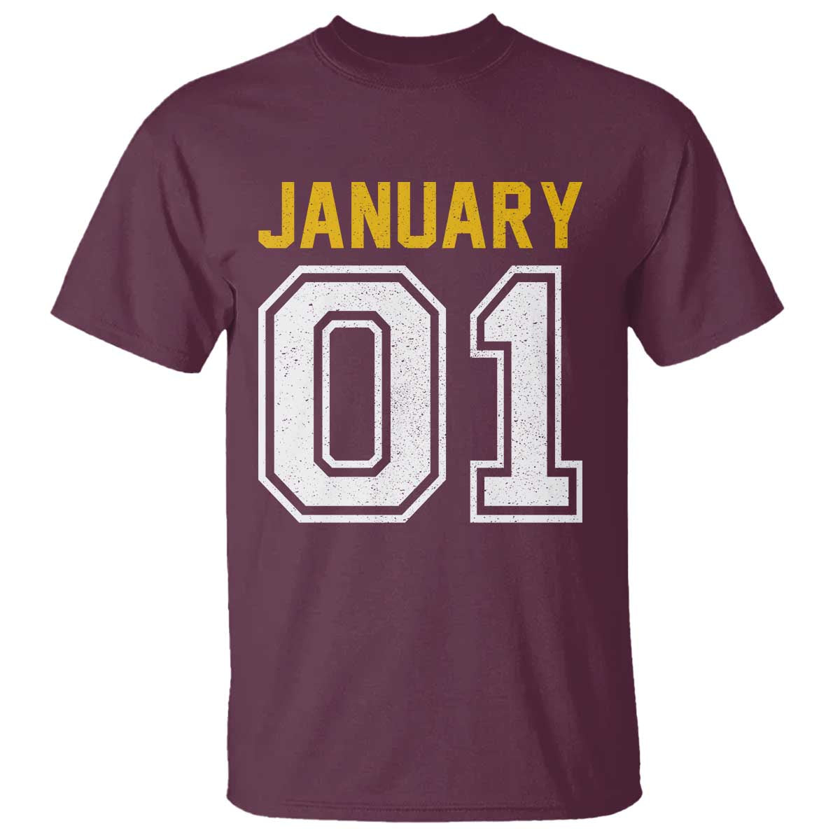 Funny January 01 New Years Eve Party T Shirt - Wonder Print Shop
