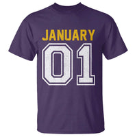 Funny January 01 New Years Eve Party T Shirt - Wonder Print Shop
