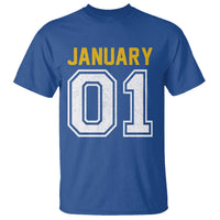 Funny January 01 New Years Eve Party T Shirt - Wonder Print Shop