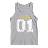 Funny January 01 New Years Eve Party Tank Top - Wonder Print Shop
