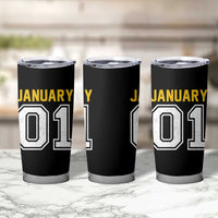Funny January 01 New Years Eve Party Tumbler Cup - Wonder Print Shop