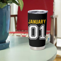 Funny January 01 New Years Eve Party Tumbler Cup - Wonder Print Shop