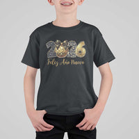 Spanish New Year 2026 T Shirt For Kid Feliz Ano Nuevo NYE Party Disco Ball - Wonder Print Shop