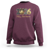 Spanish New Year 2026 Sweatshirt Feliz Ano Nuevo NYE Party Disco Ball - Wonder Print Shop