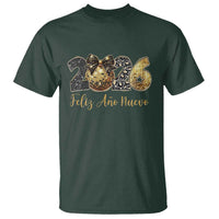 Spanish New Year 2026 T Shirt Feliz Ano Nuevo NYE Party Disco Ball - Wonder Print Shop