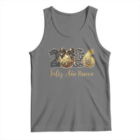 Spanish New Year 2026 Tank Top Feliz Ano Nuevo NYE Party Disco Ball - Wonder Print Shop