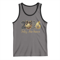 Spanish New Year 2026 Tank Top Feliz Ano Nuevo NYE Party Disco Ball - Wonder Print Shop