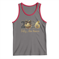 Spanish New Year 2026 Tank Top Feliz Ano Nuevo NYE Party Disco Ball - Wonder Print Shop