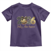 Spanish New Year 2026 Toddler T Shirt Feliz Ano Nuevo NYE Party Disco Ball - Wonder Print Shop