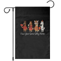 Funny Chinese New Year 2026 Garden Flag New Year Same Silly Horse - Wonder Print Shop