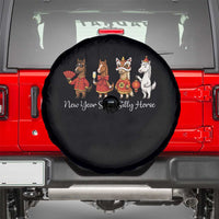 Funny Chinese New Year 2026 Spare Tire Cover New Year Same Silly Horse - Wonder Print Shop