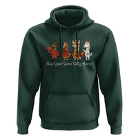Funny Chinese New Year 2026 Hoodie New Year Same Silly Horse - Wonder Print Shop