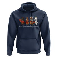 Funny Chinese New Year 2026 Hoodie New Year Same Silly Horse - Wonder Print Shop