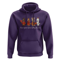 Funny Chinese New Year 2026 Hoodie New Year Same Silly Horse - Wonder Print Shop