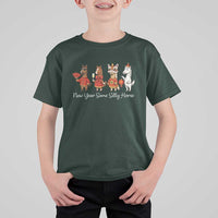 Funny Chinese New Year 2026 T Shirt For Kid New Year Same Silly Horse - Wonder Print Shop