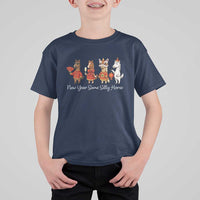 Funny Chinese New Year 2026 T Shirt For Kid New Year Same Silly Horse - Wonder Print Shop