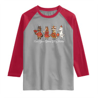 Funny Chinese New Year 2026 Raglan Shirt New Year Same Silly Horse - Wonder Print Shop