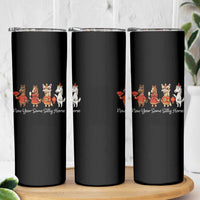 Funny Chinese New Year 2026 Skinny Tumbler New Year Same Silly Horse - Wonder Print Shop