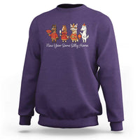 Funny Chinese New Year 2026 Sweatshirt New Year Same Silly Horse - Wonder Print Shop