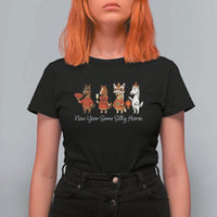 Funny Chinese New Year 2026 T Shirt For Women New Year Same Silly Horse - Wonder Print Shop