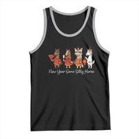 Funny Chinese New Year 2026 Tank Top New Year Same Silly Horse - Wonder Print Shop