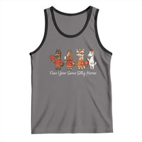 Funny Chinese New Year 2026 Tank Top New Year Same Silly Horse - Wonder Print Shop