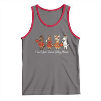 Funny Chinese New Year 2026 Tank Top New Year Same Silly Horse - Wonder Print Shop