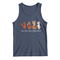 Funny Chinese New Year 2026 Tank Top New Year Same Silly Horse - Wonder Print Shop