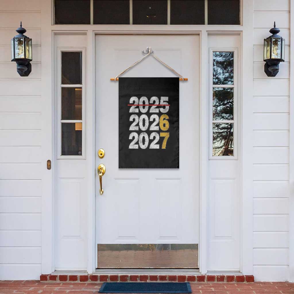 Funny 67 New Year Garden Flag Happy New Year 2026 2027 Six Seven Meme - Wonder Print Shop