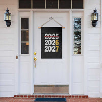 Funny 67 New Year Garden Flag Happy New Year 2026 2027 Six Seven Meme - Wonder Print Shop