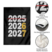 Funny 67 New Year Garden Flag Happy New Year 2026 2027 Six Seven Meme - Wonder Print Shop