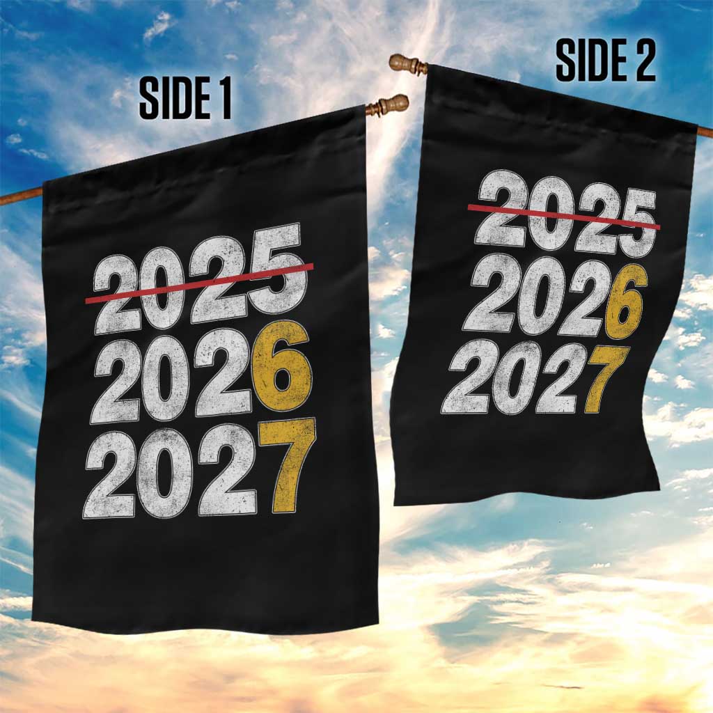 Funny 67 New Year Garden Flag Happy New Year 2026 2027 Six Seven Meme - Wonder Print Shop