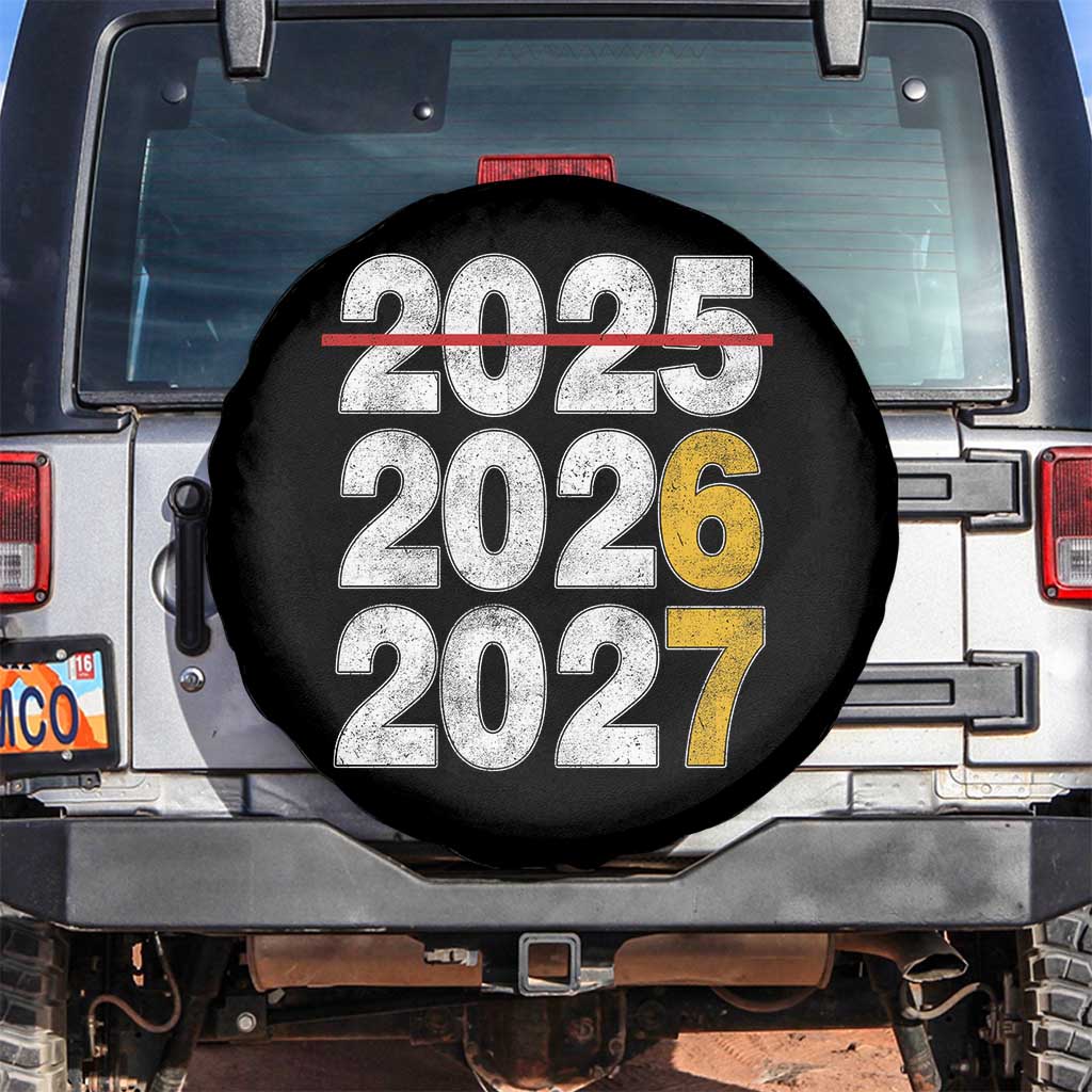 Funny 67 New Year Spare Tire Cover Happy New Year 2026 2027 Six Seven Meme - Wonder Print Shop