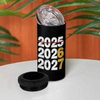 Funny 67 New Year 4 in 1 Can Cooler Tumbler Happy New Year 2026 2027 Six Seven Meme - Wonder Print Shop