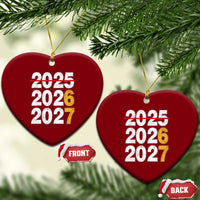 Funny 67 New Year Ceramic Ornament Happy New Year 2026 2027 Six Seven Meme - Wonder Print Shop
