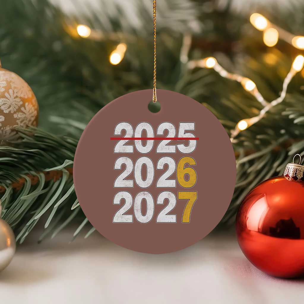 Funny 67 New Year Ceramic Ornament Happy New Year 2026 2027 Six Seven Meme - Wonder Print Shop
