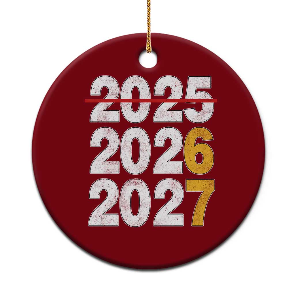 Funny 67 New Year Ceramic Ornament Happy New Year 2026 2027 Six Seven Meme - Wonder Print Shop