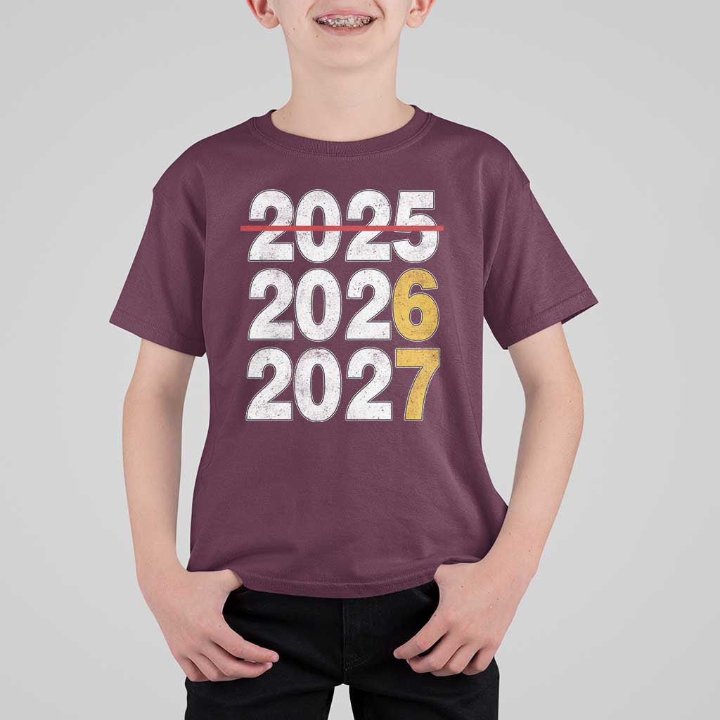 Funny 67 New Year T Shirt For Kid Happy New Year 2026 2027 Six Seven Meme - Wonder Print Shop