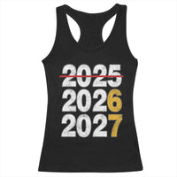 Funny 67 New Year Racerback Tank Top Happy New Year 2026 2027 Six Seven Meme - Wonder Print Shop