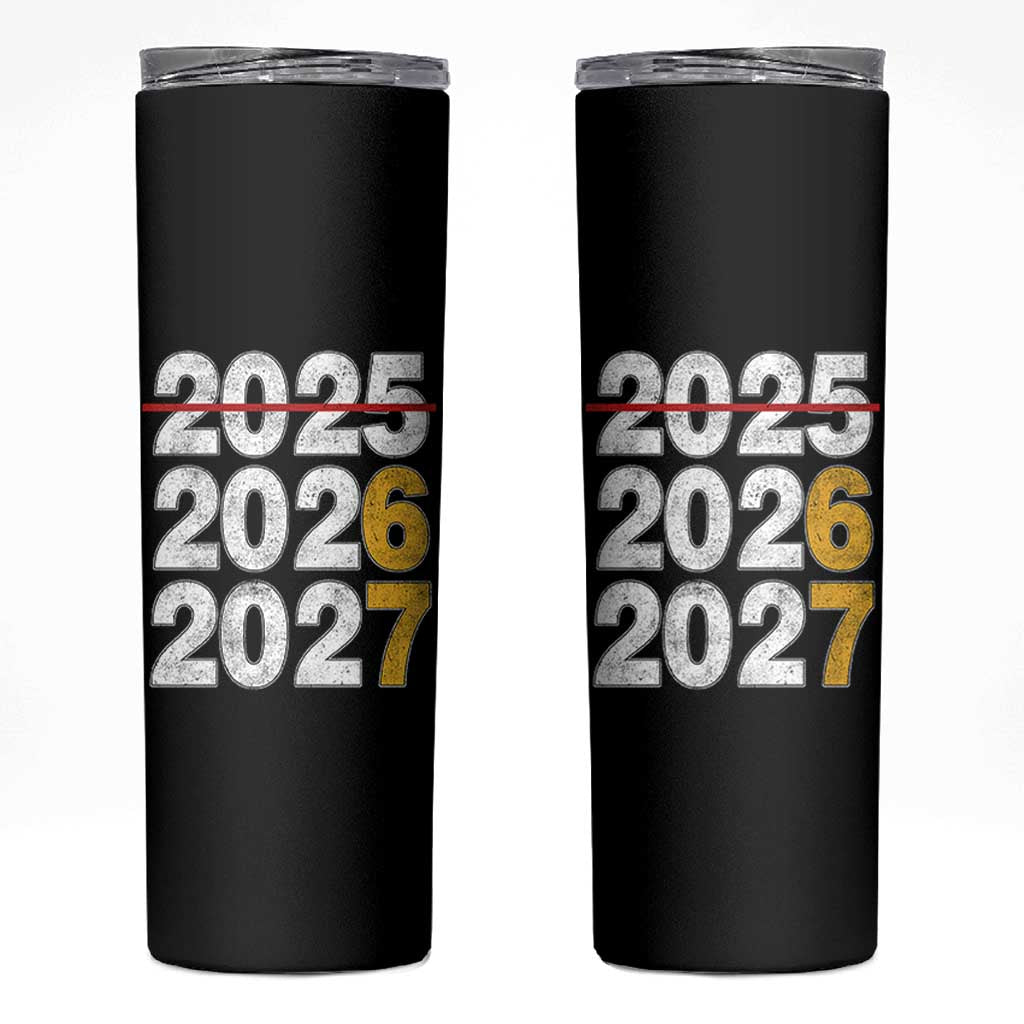 Funny 67 New Year Skinny Tumbler Happy New Year 2026 2027 Six Seven Meme - Wonder Print Shop