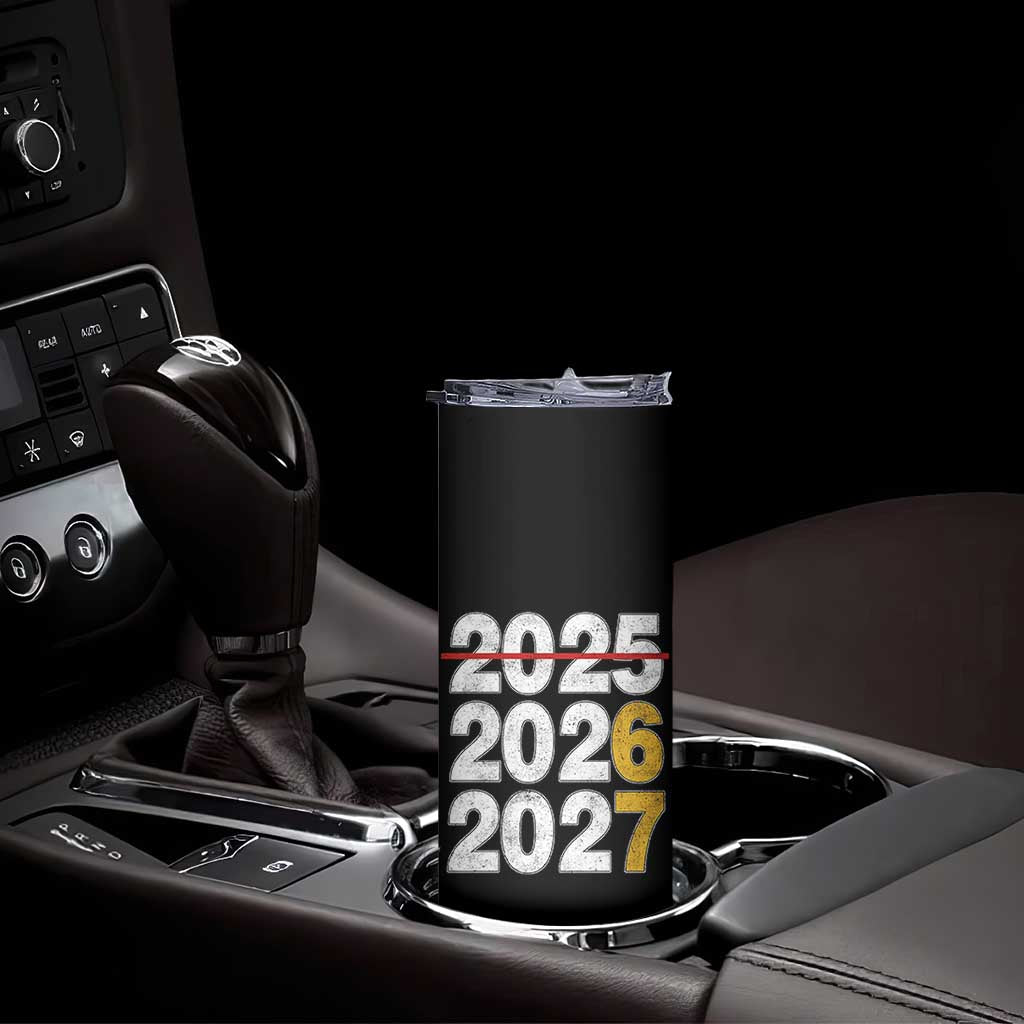Funny 67 New Year Skinny Tumbler Happy New Year 2026 2027 Six Seven Meme - Wonder Print Shop