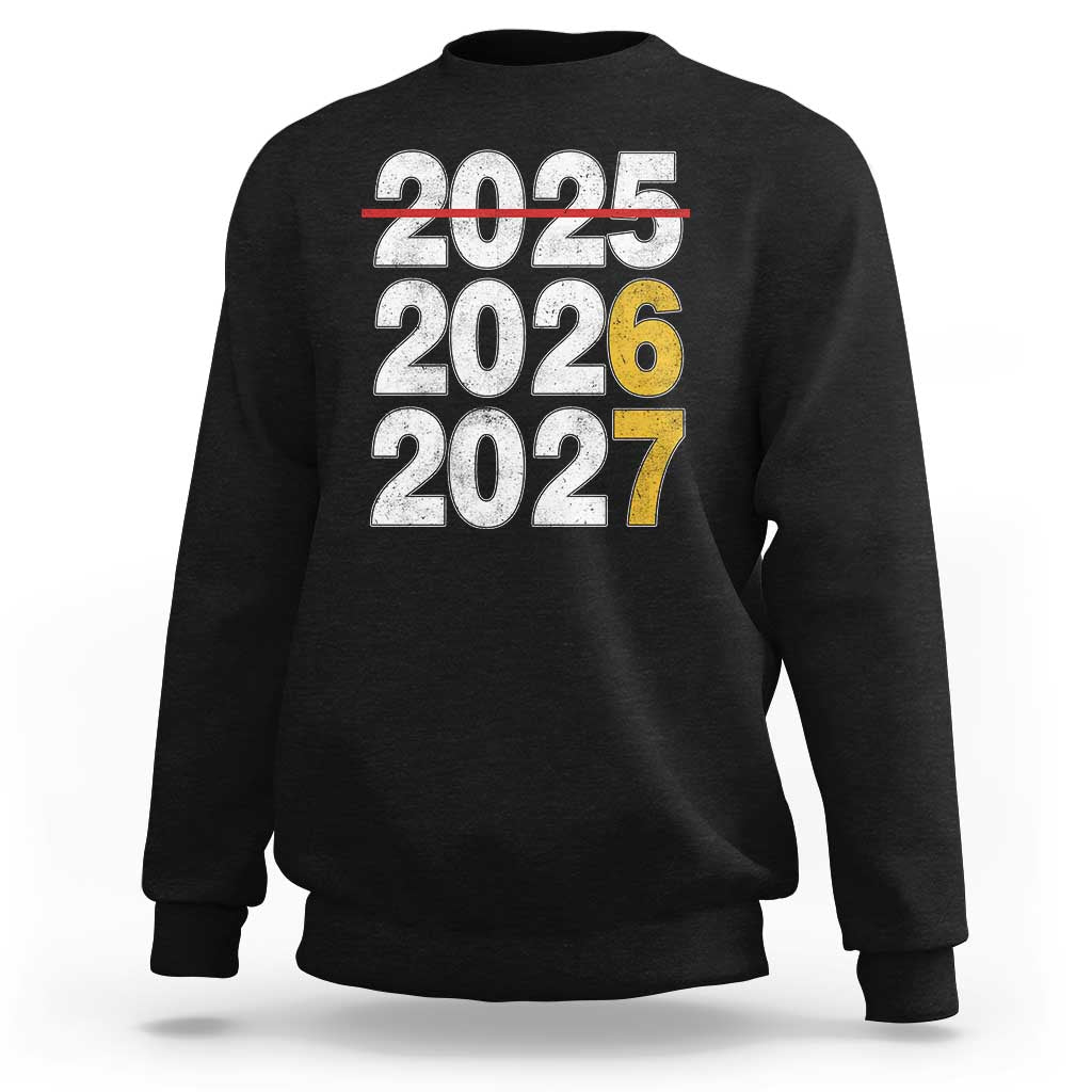Funny 67 New Year Sweatshirt Happy New Year 2026 2027 Six Seven Meme - Wonder Print Shop