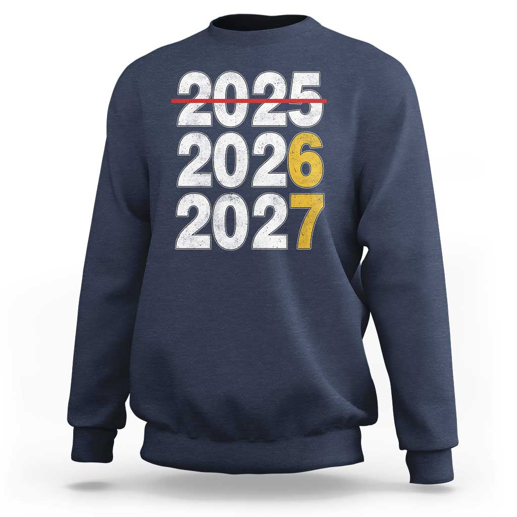 Funny 67 New Year Sweatshirt Happy New Year 2026 2027 Six Seven Meme - Wonder Print Shop