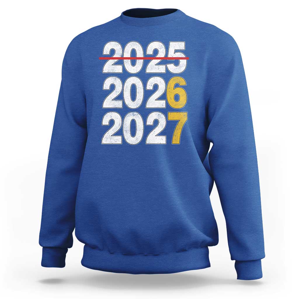 Funny 67 New Year Sweatshirt Happy New Year 2026 2027 Six Seven Meme - Wonder Print Shop
