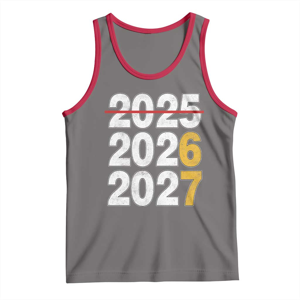 Funny 67 New Year Tank Top Happy New Year 2026 2027 Six Seven Meme - Wonder Print Shop