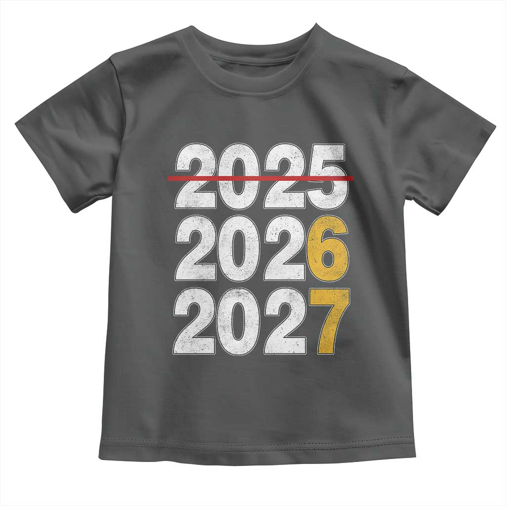 Funny 67 New Year Toddler T Shirt Happy New Year 2026 2027 Six Seven Meme - Wonder Print Shop