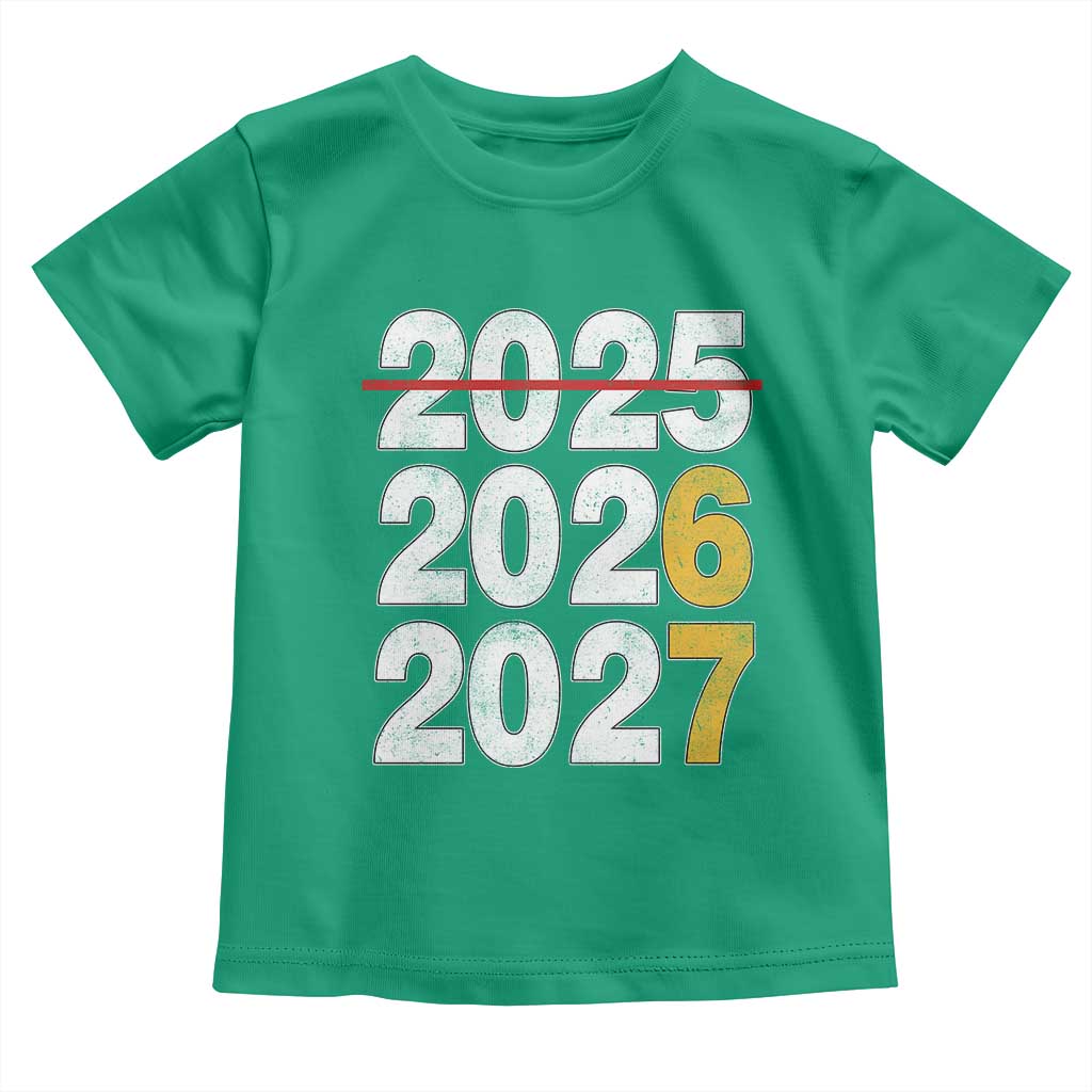 Funny 67 New Year Toddler T Shirt Happy New Year 2026 2027 Six Seven Meme - Wonder Print Shop