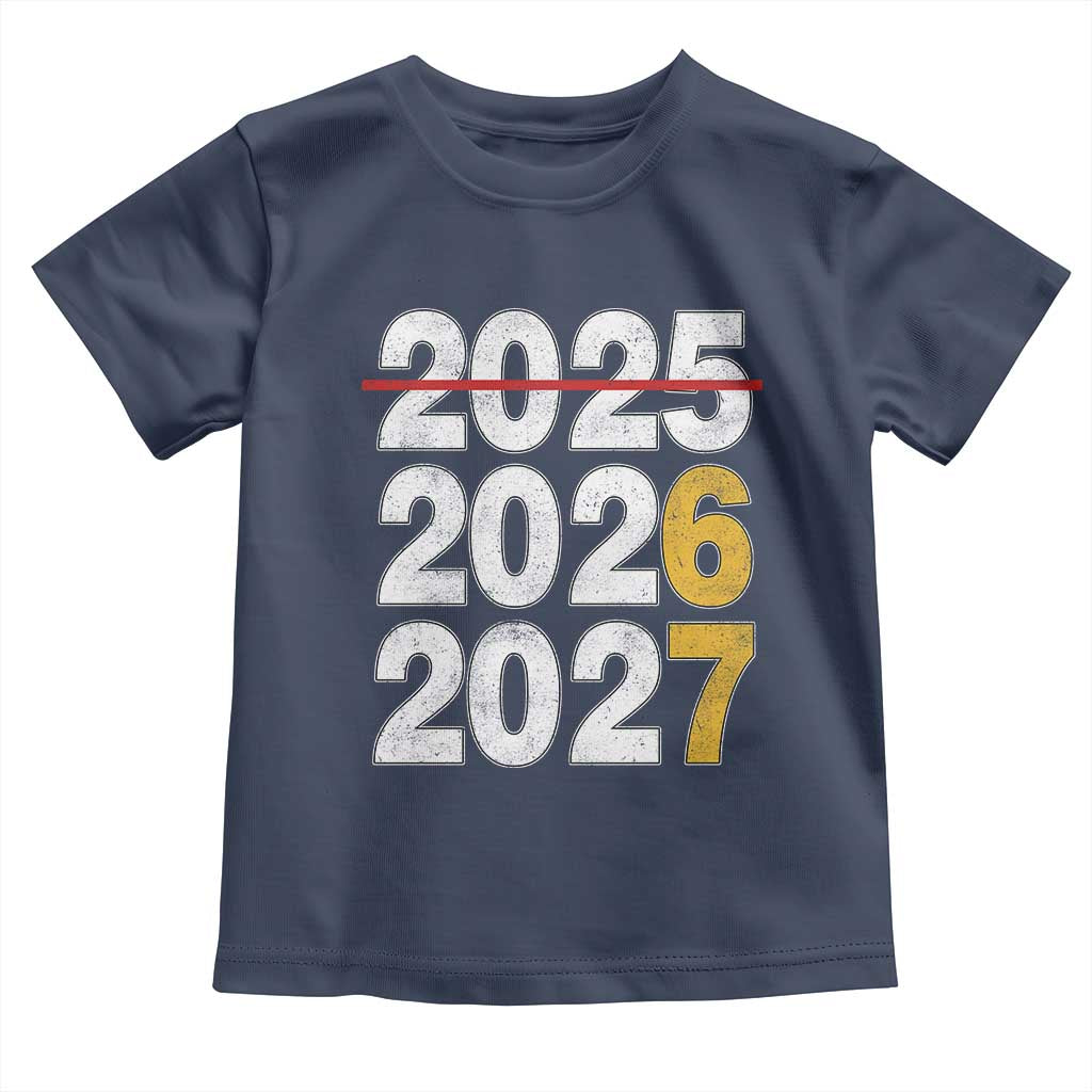 Funny 67 New Year Toddler T Shirt Happy New Year 2026 2027 Six Seven Meme - Wonder Print Shop