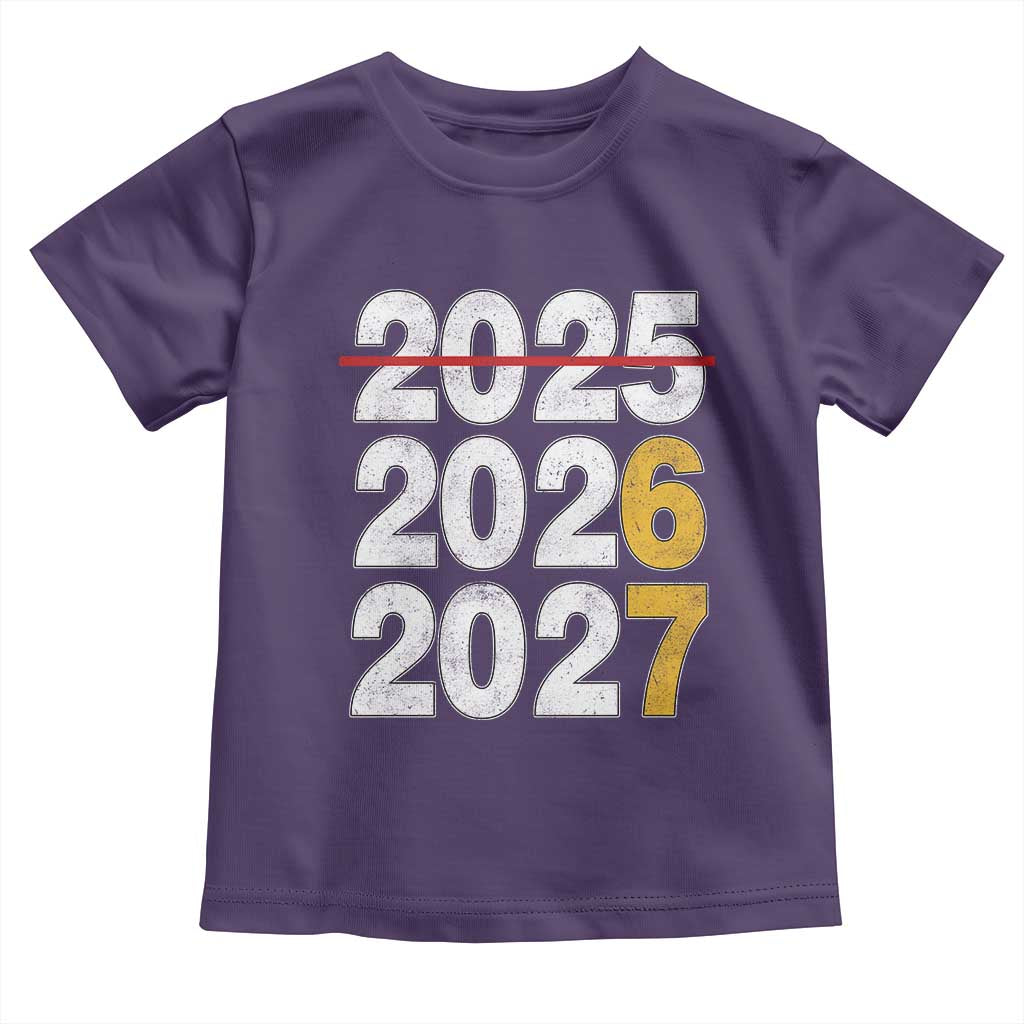 Funny 67 New Year Toddler T Shirt Happy New Year 2026 2027 Six Seven Meme - Wonder Print Shop
